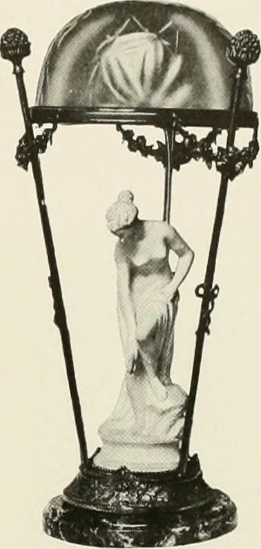 An illustration from Electric fixtures & glassware : F & G section, 13th ed., 1911, leaf 270
