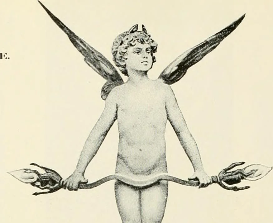 An illustration from Electric fixtures & glassware : F & G section, 13th ed., 1911, leaf 271