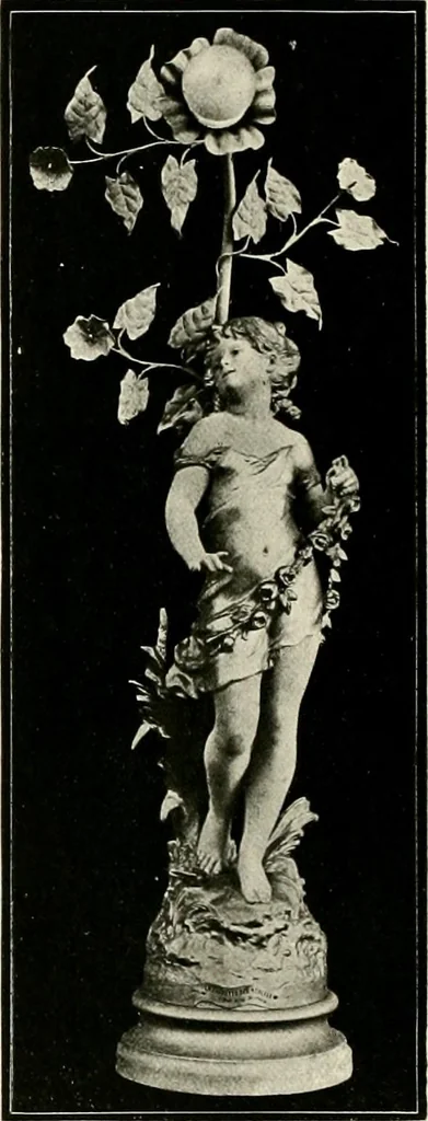 An illustration from Electric fixtures & glassware : F & G section, 13th ed., 1911, leaf 273