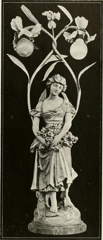 An illustration from Electric fixtures & glassware : F & G section, 13th ed., 1911, leaf 274
