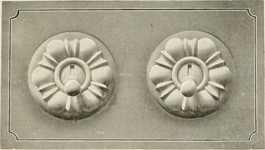 An illustration from Electric fixtures & glassware : F & G section, 13th ed., 1911, leaf 28