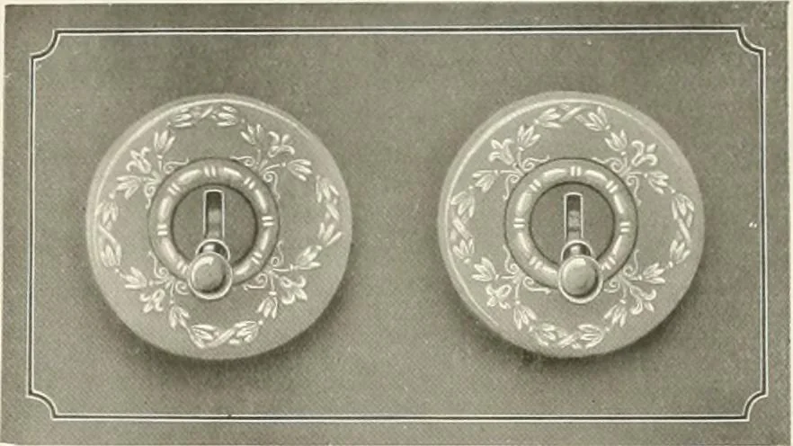 An illustration from Electric fixtures & glassware : F & G section, 13th ed., 1911, leaf 28