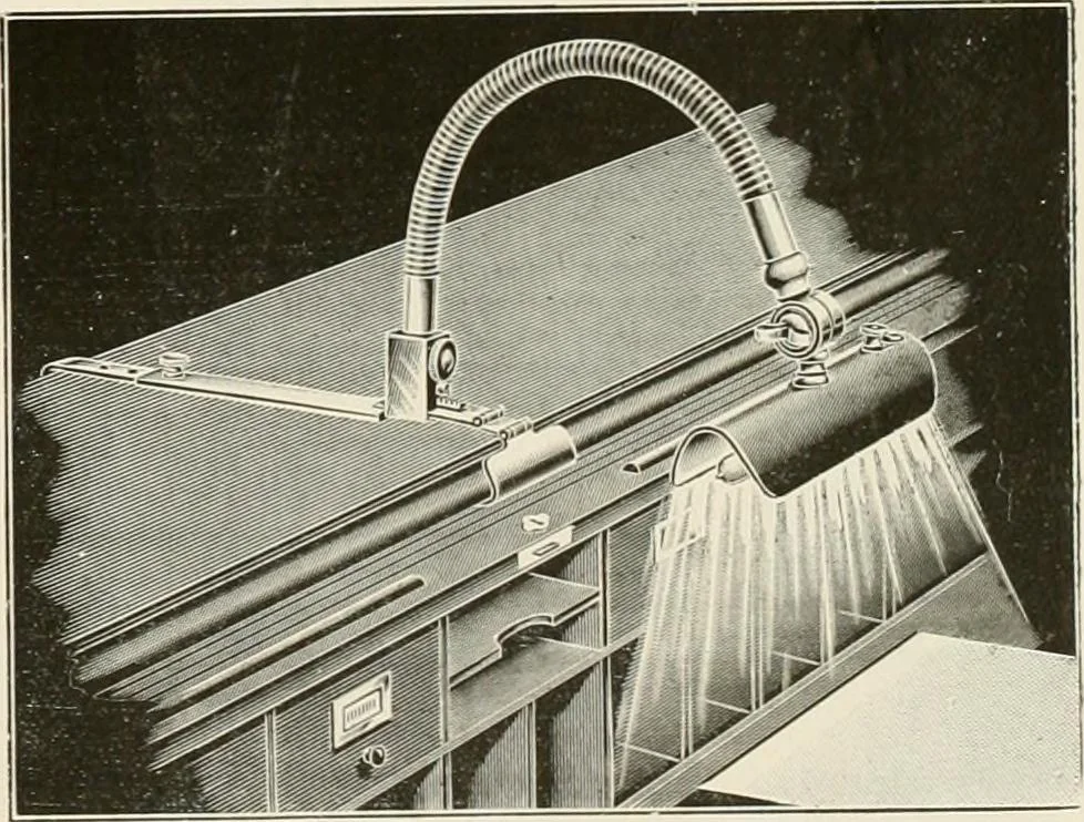 An illustration from Electric fixtures & glassware : F & G section, 13th ed., 1911, leaf 34