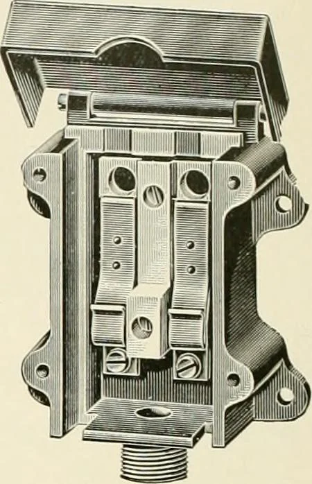 An illustration from Electric fixtures & glassware : F & G section, 13th ed., 1911, leaf 35