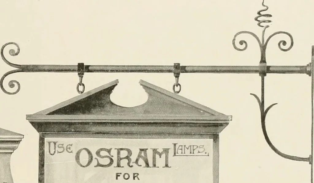 An illustration from Electric fixtures & glassware : F & G section, 13th ed., 1911, leaf 38