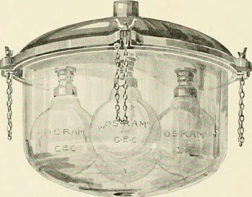 An illustration from Electric fixtures & glassware : F & G section, 13th ed., 1911, leaf 43