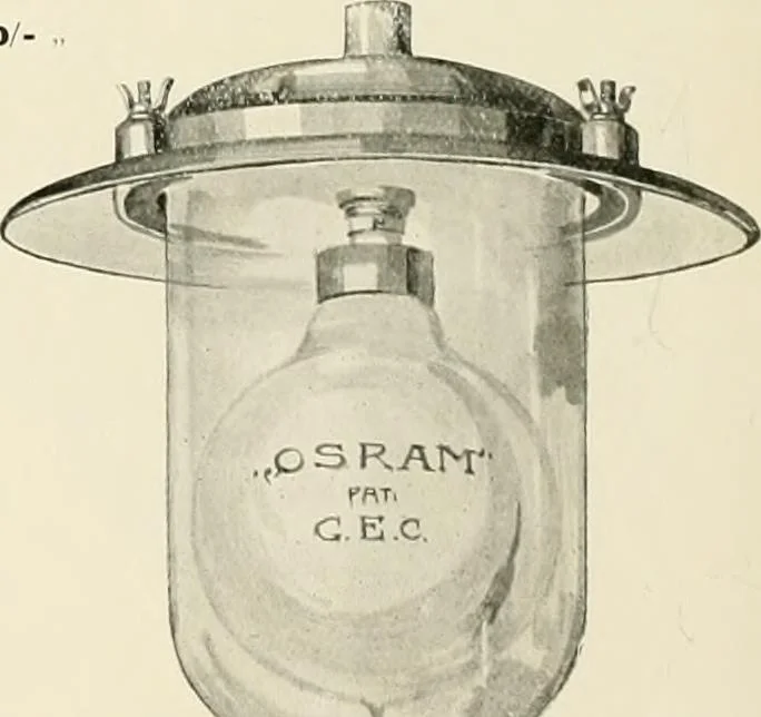 An illustration from Electric fixtures & glassware : F & G section, 13th ed., 1911, leaf 43