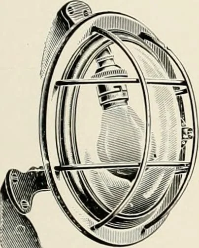 An illustration from Electric fixtures & glassware : F & G section, 13th ed., 1911, leaf 46