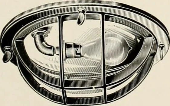 An illustration from Electric fixtures & glassware : F & G section, 13th ed., 1911, leaf 46