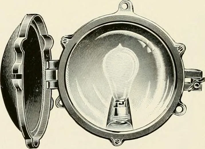 An illustration from Electric fixtures & glassware : F & G section, 13th ed., 1911, leaf 47