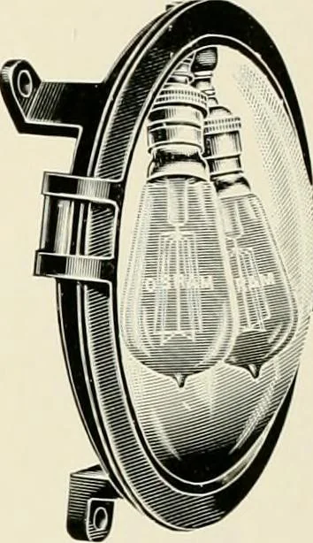 An illustration from Electric fixtures & glassware : F & G section, 13th ed., 1911, leaf 47