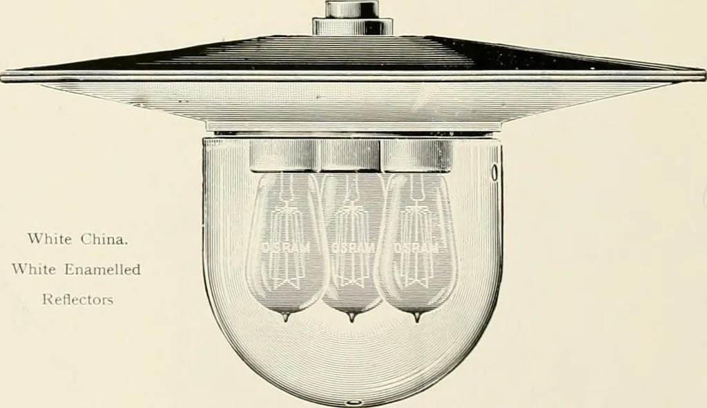An illustration from Electric fixtures & glassware : F & G section, 13th ed., 1911, leaf 49