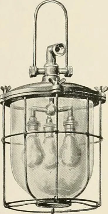 An illustration from Electric fixtures & glassware : F & G section, 13th ed., 1911, leaf 50