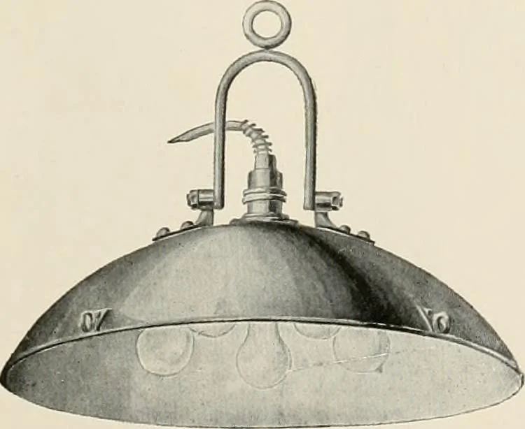 An illustration from Electric fixtures & glassware : F & G section, 13th ed., 1911, leaf 50
