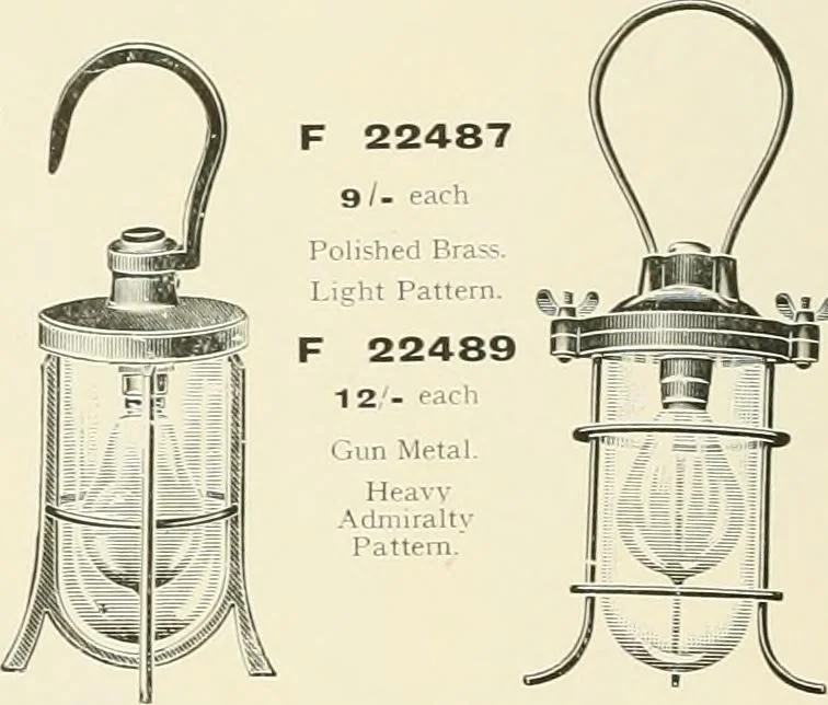 An illustration from Electric fixtures & glassware : F & G section, 13th ed., 1911, leaf 51