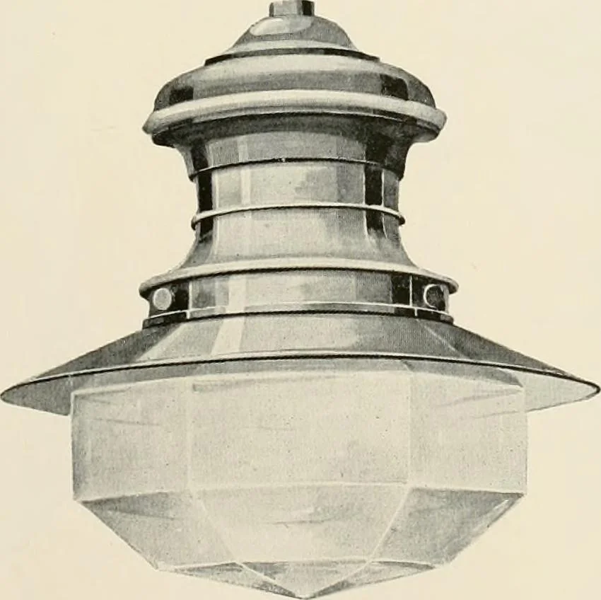 An illustration from Electric fixtures & glassware : F & G section, 13th ed., 1911, leaf 52