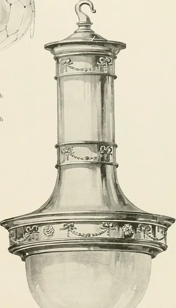 An illustration from Electric fixtures & glassware : F & G section, 13th ed., 1911, leaf 54