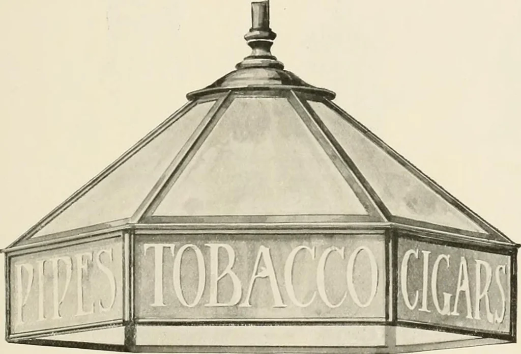 An illustration from Electric fixtures & glassware : F & G section, 13th ed., 1911, leaf 56