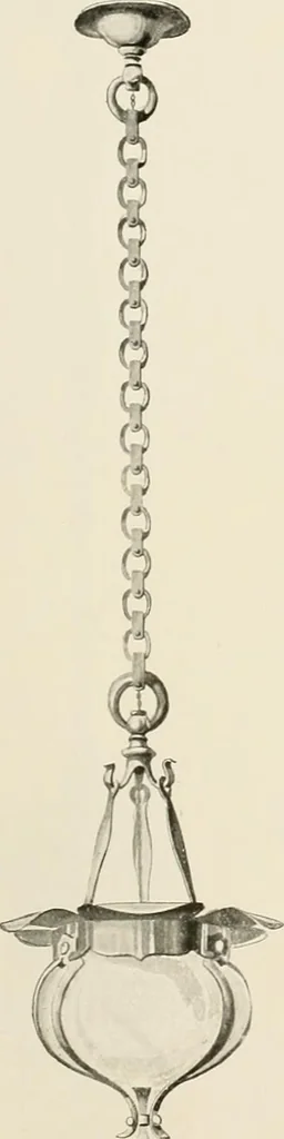 An illustration from Electric fixtures & glassware : F & G section, 13th ed., 1911, leaf 62