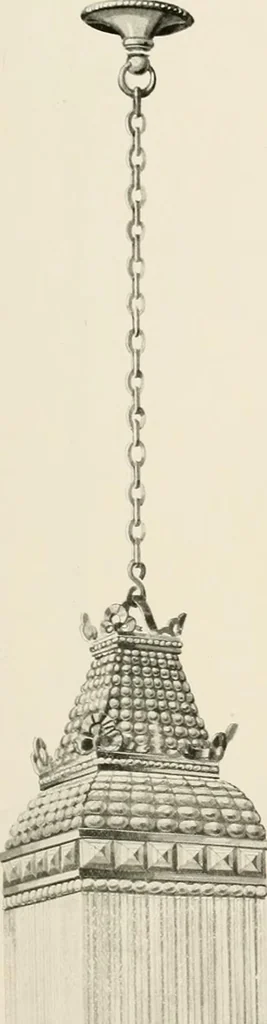 An illustration from Electric fixtures & glassware : F & G section, 13th ed., 1911, leaf 66