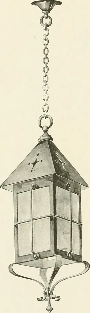 An illustration from Electric fixtures & glassware : F & G section, 13th ed., 1911, leaf 75