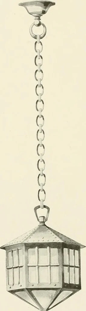 An illustration from Electric fixtures & glassware : F & G section, 13th ed., 1911, leaf 75