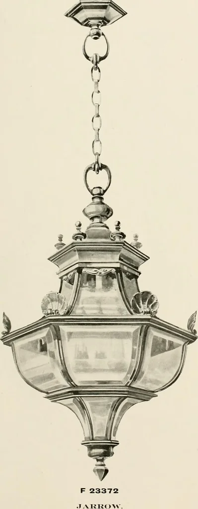 An illustration from Electric fixtures & glassware : F & G section, 13th ed., 1911, leaf 76