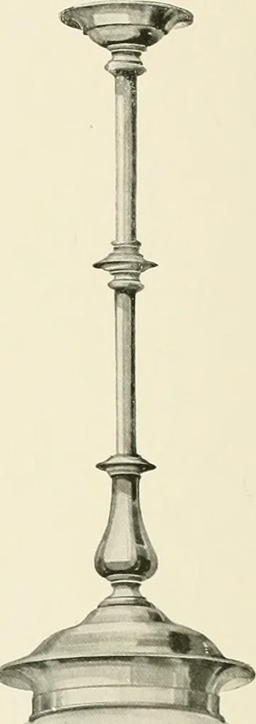An illustration from Electric fixtures & glassware : F & G section, 13th ed., 1911, leaf 77
