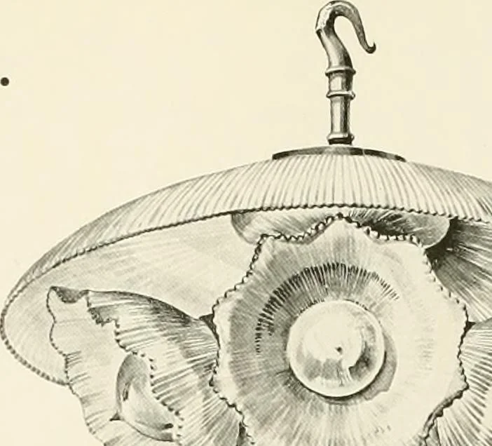 An illustration from Electric fixtures & glassware : F & G section, 13th ed., 1911, leaf 81