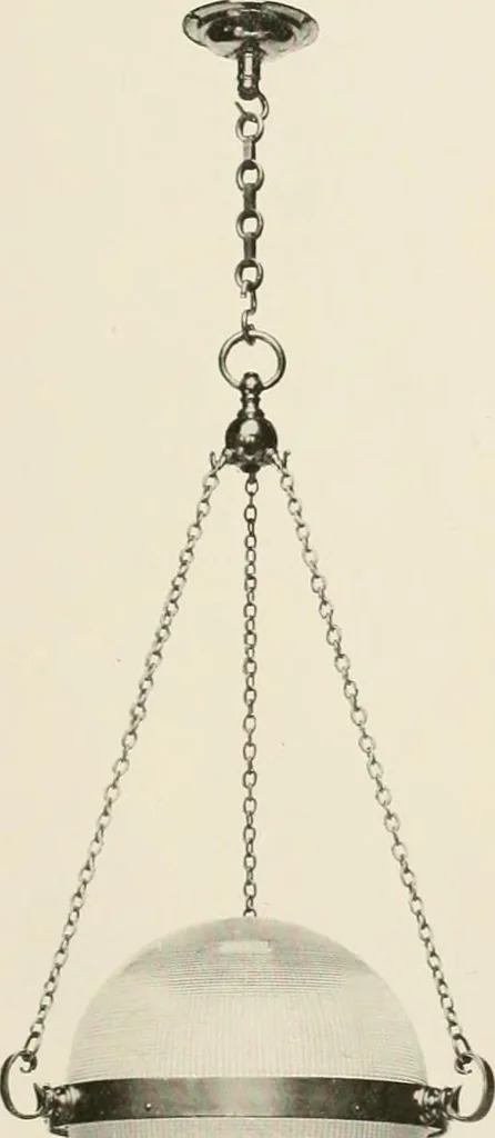 An illustration from Electric fixtures & glassware : F & G section, 13th ed., 1911, leaf 82