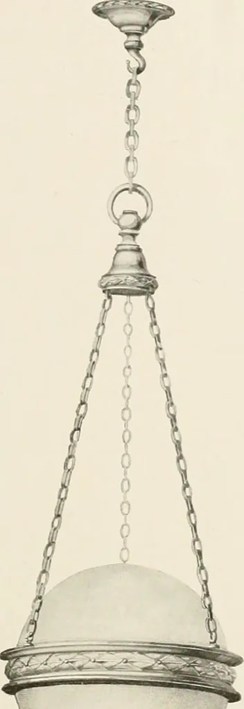 An illustration from Electric fixtures & glassware : F & G section, 13th ed., 1911, leaf 82