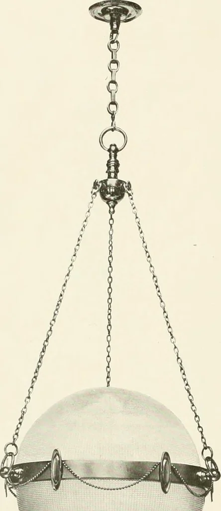 An illustration from Electric fixtures & glassware : F & G section, 13th ed., 1911, leaf 83
