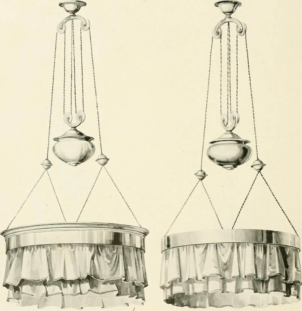 An illustration from Electric fixtures & glassware : F & G section, 13th ed., 1911, leaf 89