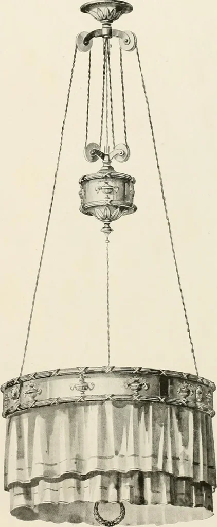An illustration from Electric fixtures & glassware : F & G section, 13th ed., 1911, leaf 92