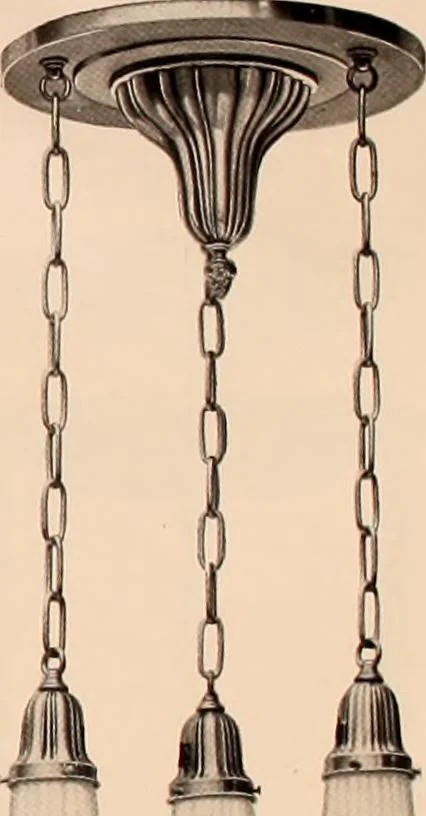 An illustration from Electric, gas, and combination lighting fixtures : table lamps, floor lamps, electrical wiring material, lighting glassware / Sears, Roebuck and Co., 1900, leaf 35