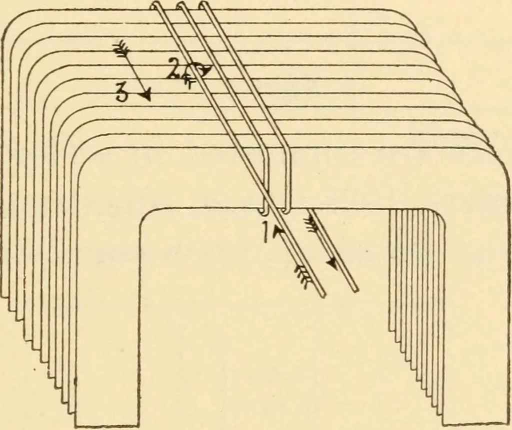 An illustration from Electricians' operating and testing manual;, 1910, leaf 159