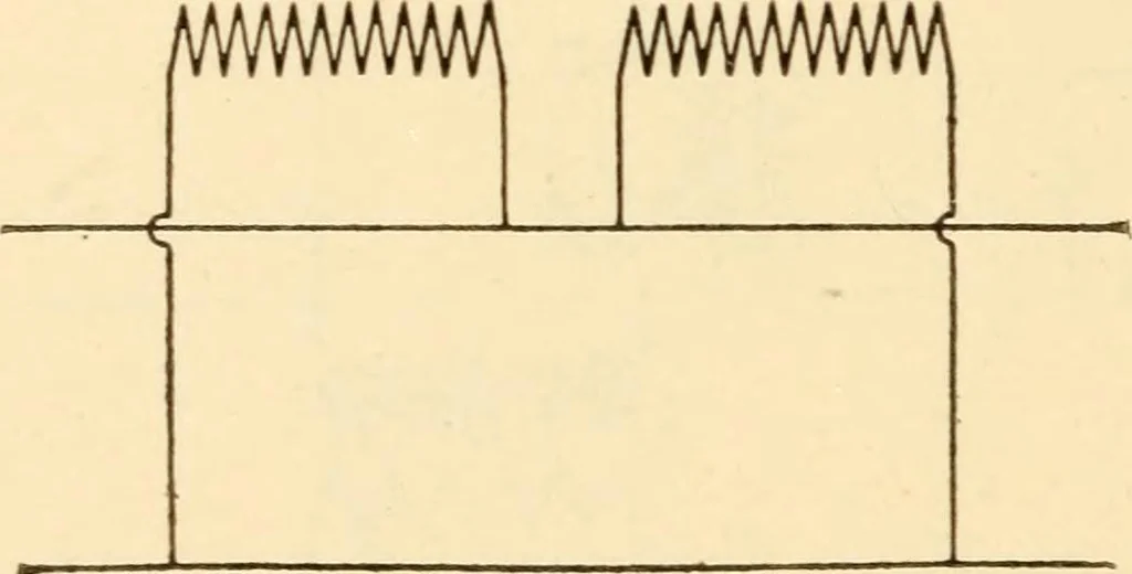 An illustration from Electricians' operating and testing manual;, 1910, leaf 162