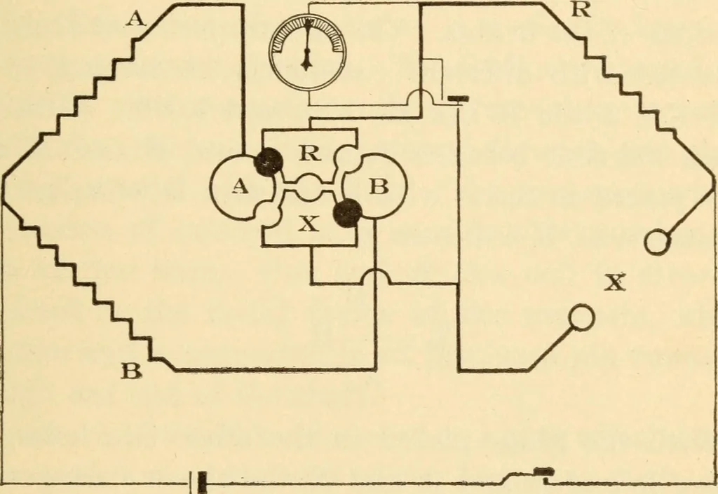 An illustration from Electricians' operating and testing manual;, 1910, leaf 265