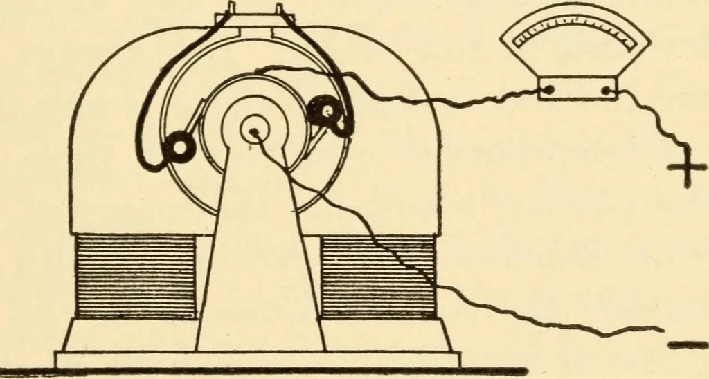 An illustration from Electricians' operating and testing manual;, 1910, leaf 271