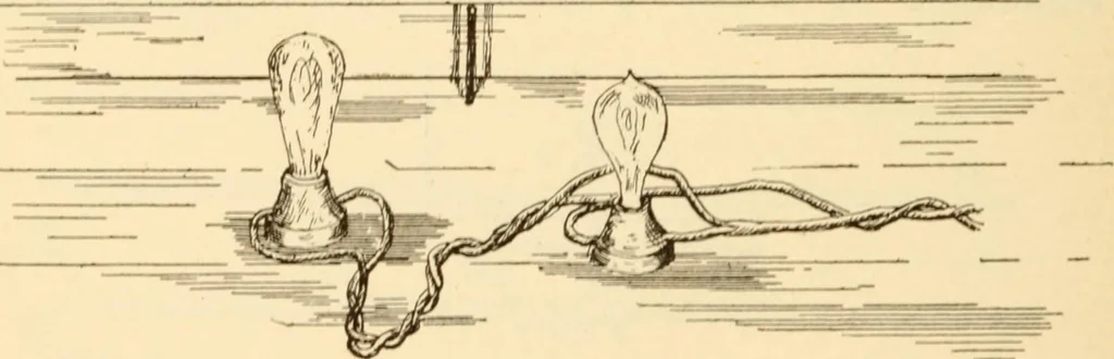 An illustration from Electricians' operating and testing manual;, 1910, leaf 294