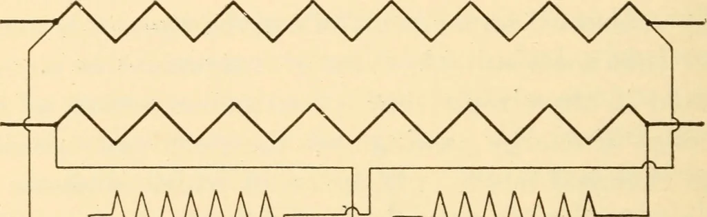 An illustration from Electricians' operating and testing manual;, 1910, leaf 310