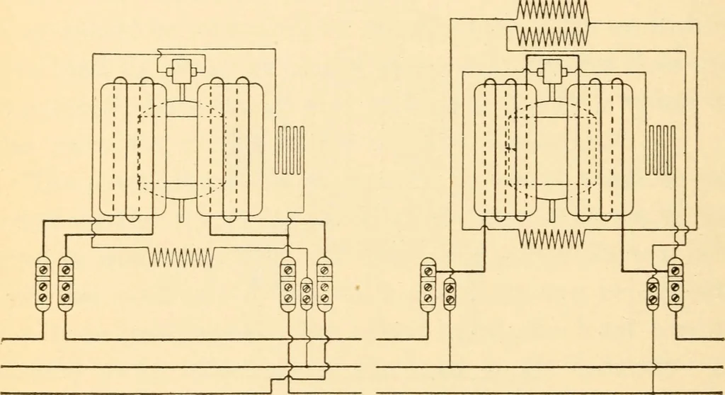 An illustration from Electricians' operating and testing manual;, 1910, leaf 320