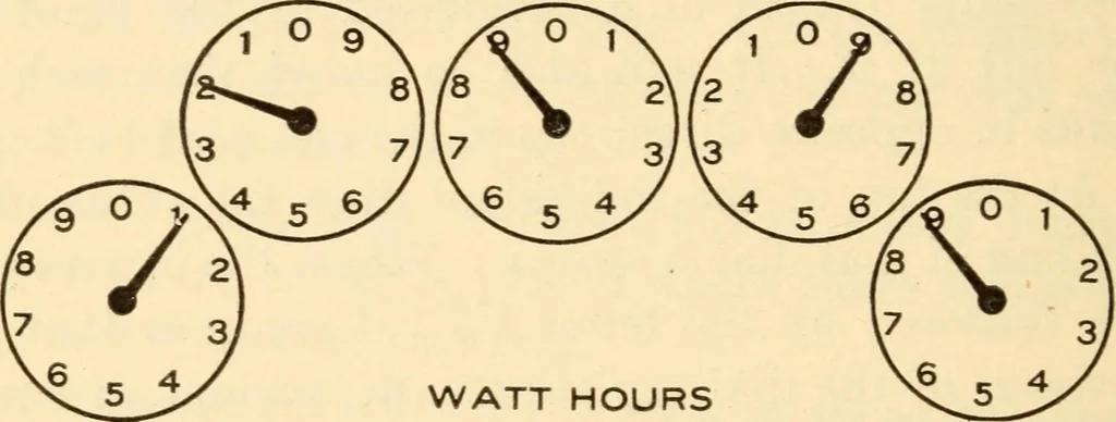 An illustration from Electricians' operating and testing manual;, 1910, leaf 338