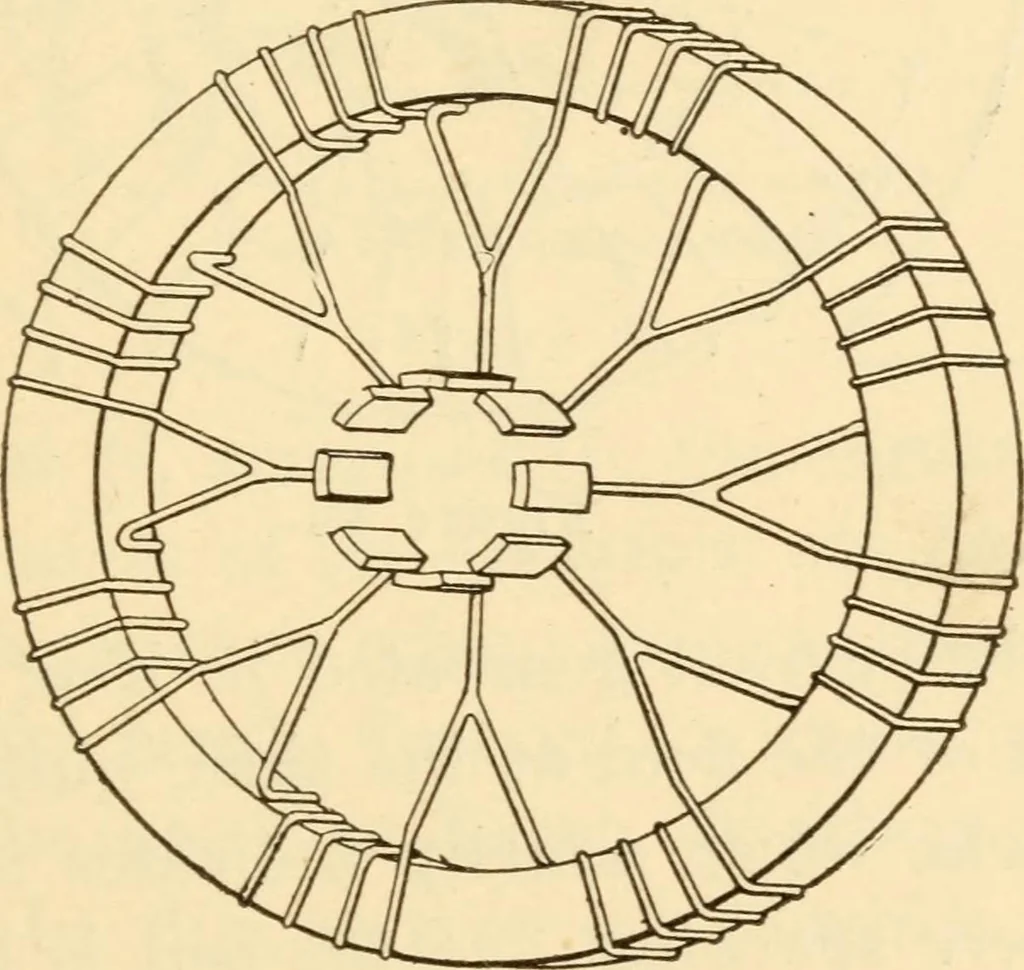 An illustration from Electricians' operating and testing manual;, 1910, leaf 49