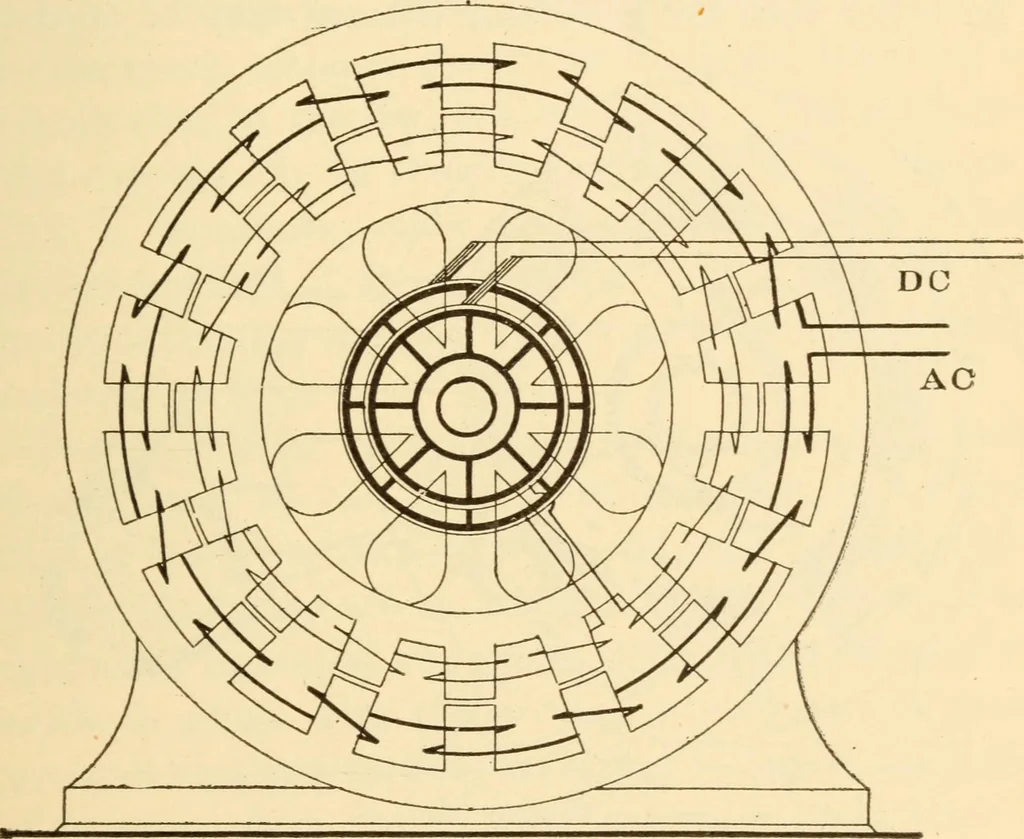 An illustration from Electricians' operating and testing manual;, 1910, leaf 71