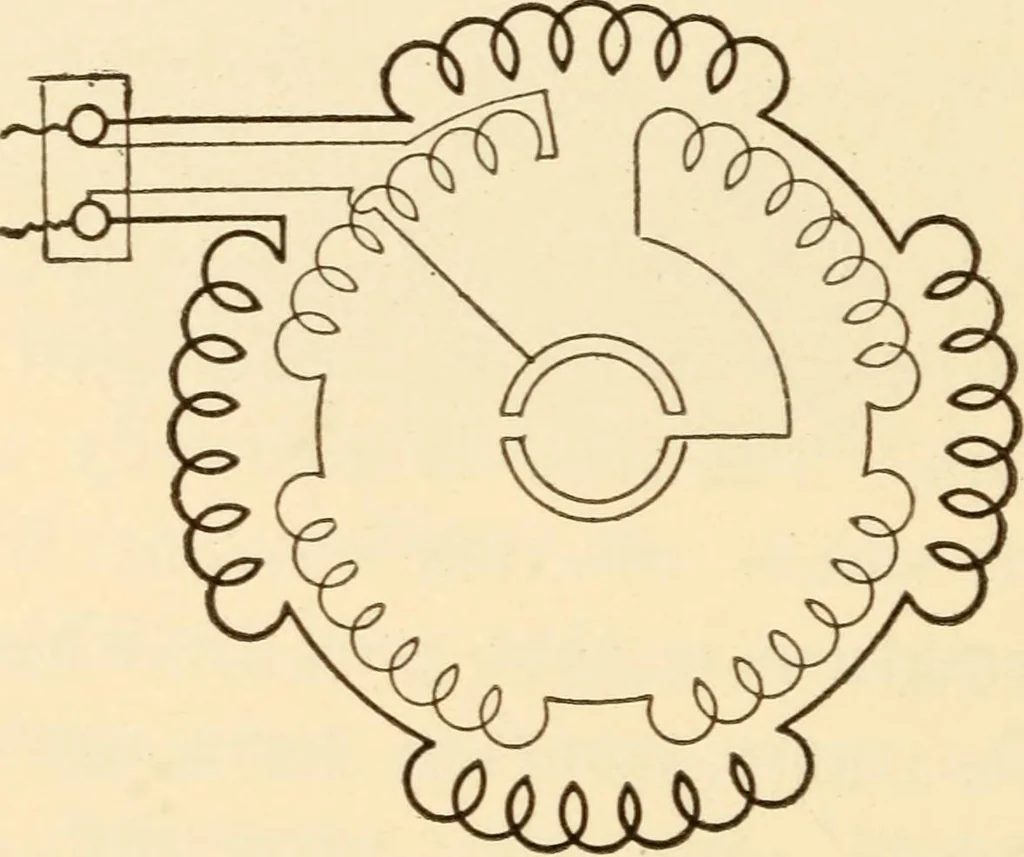 An illustration from Electricians' operating and testing manual;, 1910, leaf 98