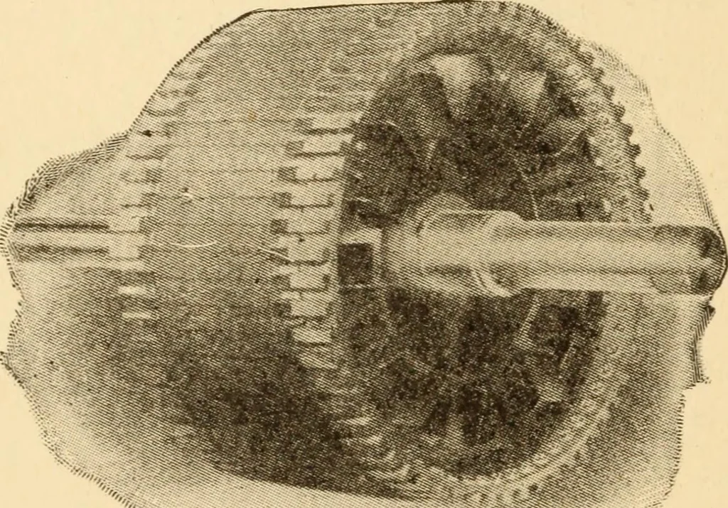 An illustration from Electricians' operating and testing manual; a hand book for men in charge of electrical apparatus, repair men, trouble men, lamp trimmers, and electricians generally, 1916, leaf 98
