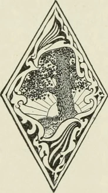 An illustration from Flame, electricity and the camera; man's progress from the first kindling of fire to the wireless telegraph and the photography of color, 1900, leaf 14