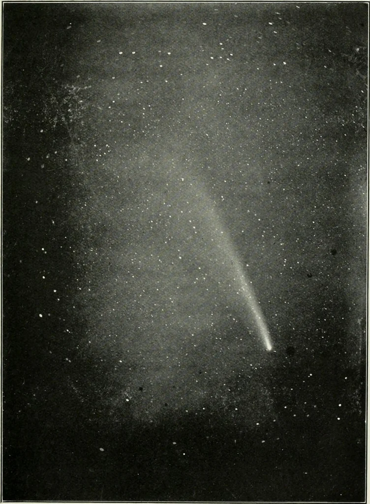 An illustration from Flame, electricity and the camera; man's progress from the first kindling of fire to the wireless telegraph and the photography of color, 1900, leaf 394