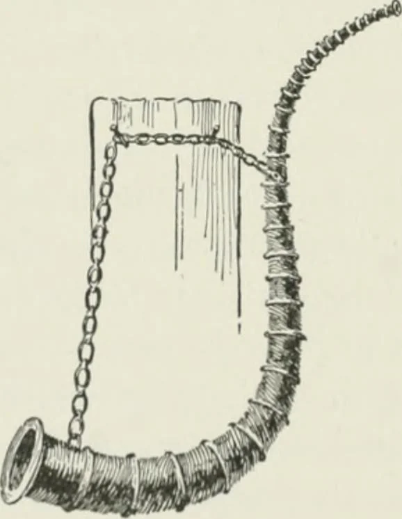 An illustration from Flame, electricity and the camera; man's progress from the first kindling of fire to the wireless telegraph and the photography of color, 1900, leaf 65